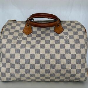 Louis Vuitton speedy 30 damier azur vintage